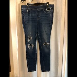 Torrid Distressed Denim Jeans